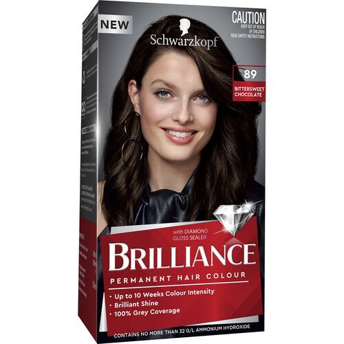 Schwarzkopf Brilliance Hair Colour 89 Bitter Sweet Chocolate