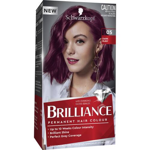 Schwarzkopf Brilliance Hair Colour 05 Dark Ruby