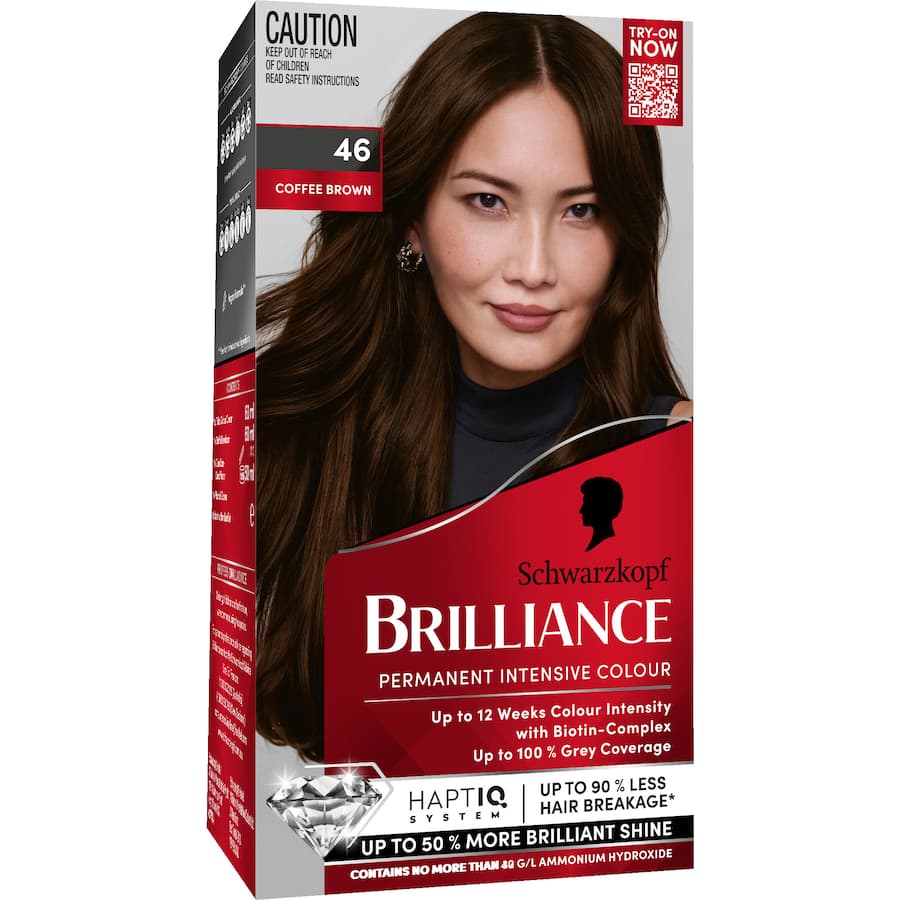 Schwarzkopf Brilliance Hair Colour 46 Coffee Brown