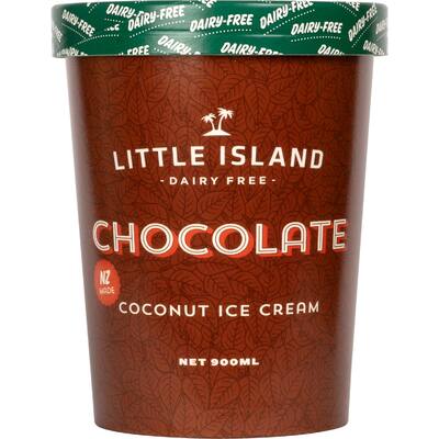 little island frozen dessert coconut chocolate