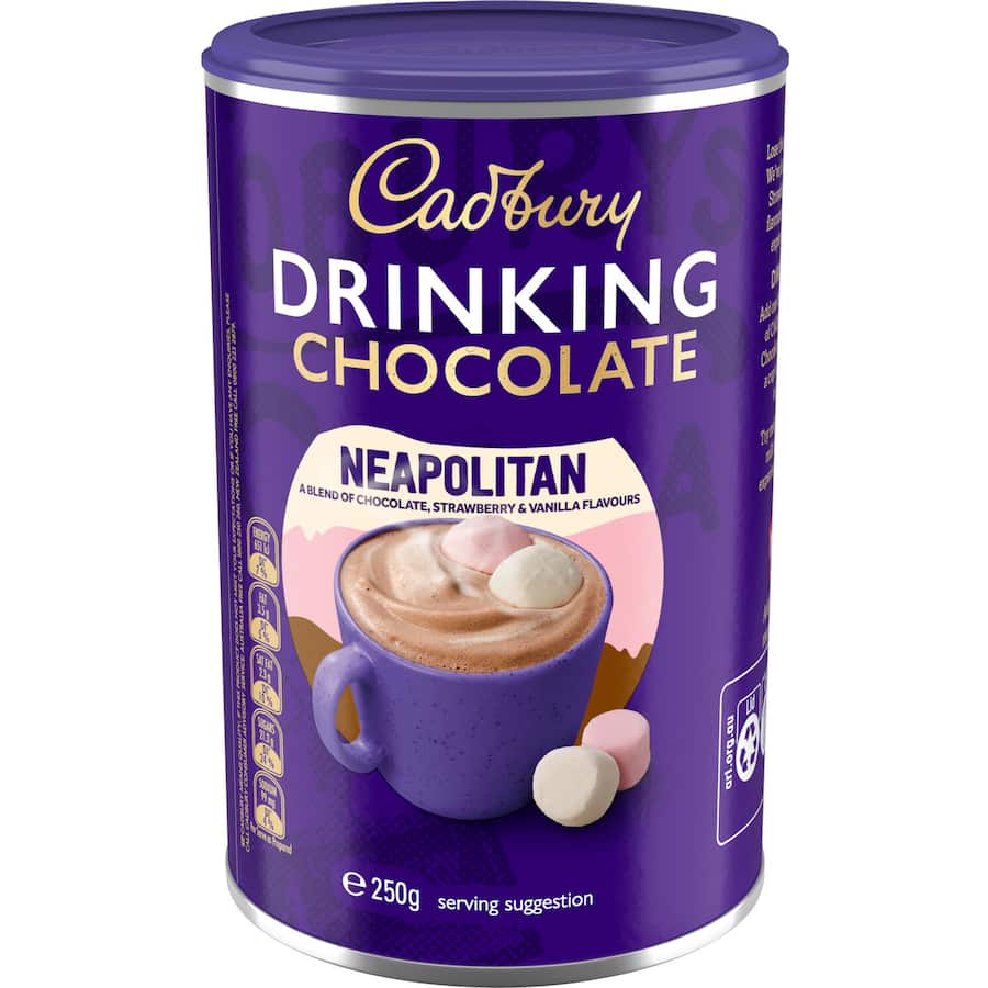 Cadbury Drinking Chocolate Neapolitan