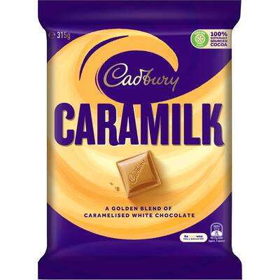 cadbury chocolate caramilk