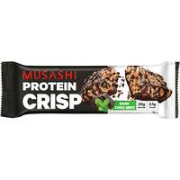 Musashi Protein Bar Protein Crisp Dark Choc Mint