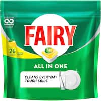All In One Lemon Dishwasher Capsules 26pk