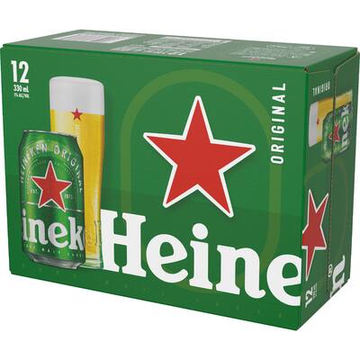 heineken original beer lager
