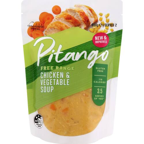 Pitango Soup Free Range Chicken & Vegetable