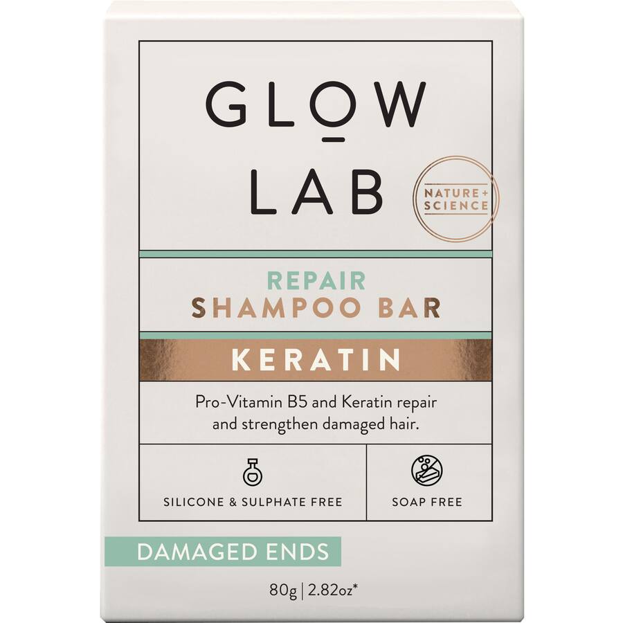 Glow Lab Shampoo Bar Repair Keratin