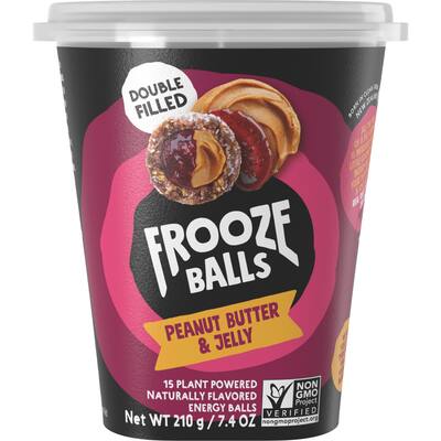 frooze balls snack balls peanut butter & jelly