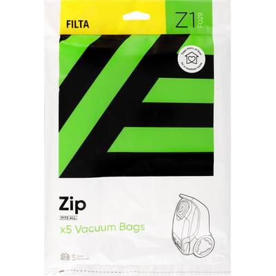filta vacuum bags zip microfibre