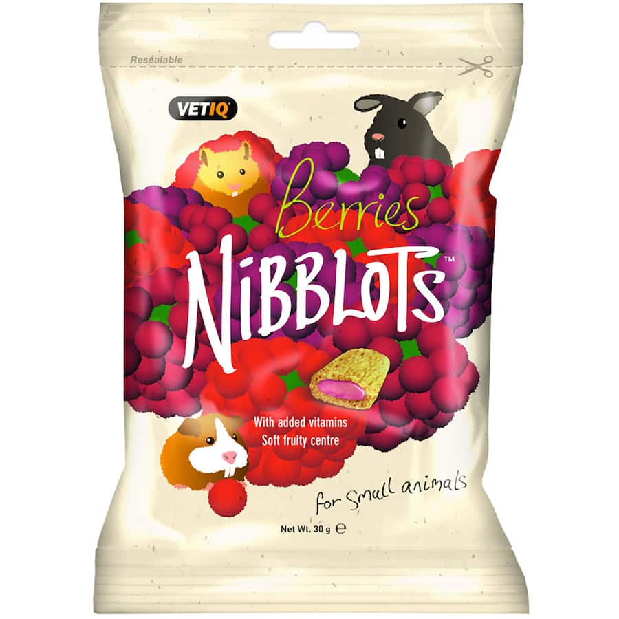 Nibblots Pet Treats Small Animal Berries