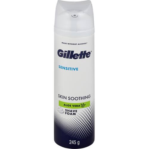 Gillette Sensitive Shave Foam Skin Soothing