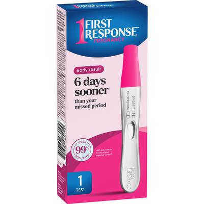 first response pregnancy test kit instream