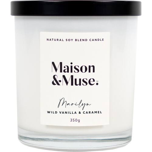 Maison & Muse Scented Candle Vanilla & Caramel