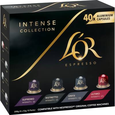 l'or coffee capsules intense variety