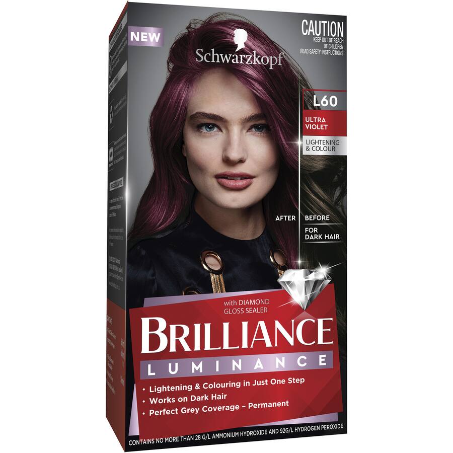 Schwarzkopf Brilliance Hair Colour L60 Ultra Violet