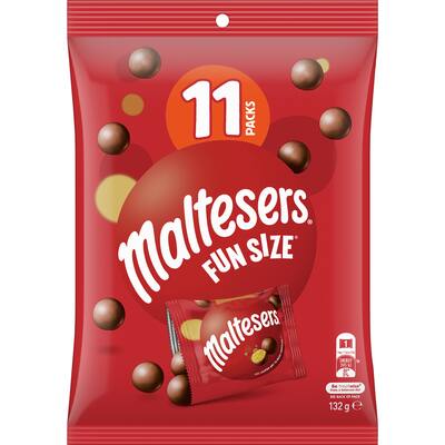 maltesers chocolate sharepack fun size