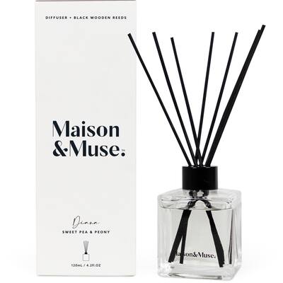 maison & muse diffuser sweet pea & peony