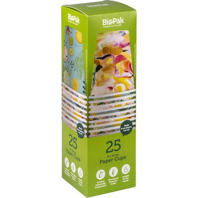 biopak paper cups hot drink 250ml