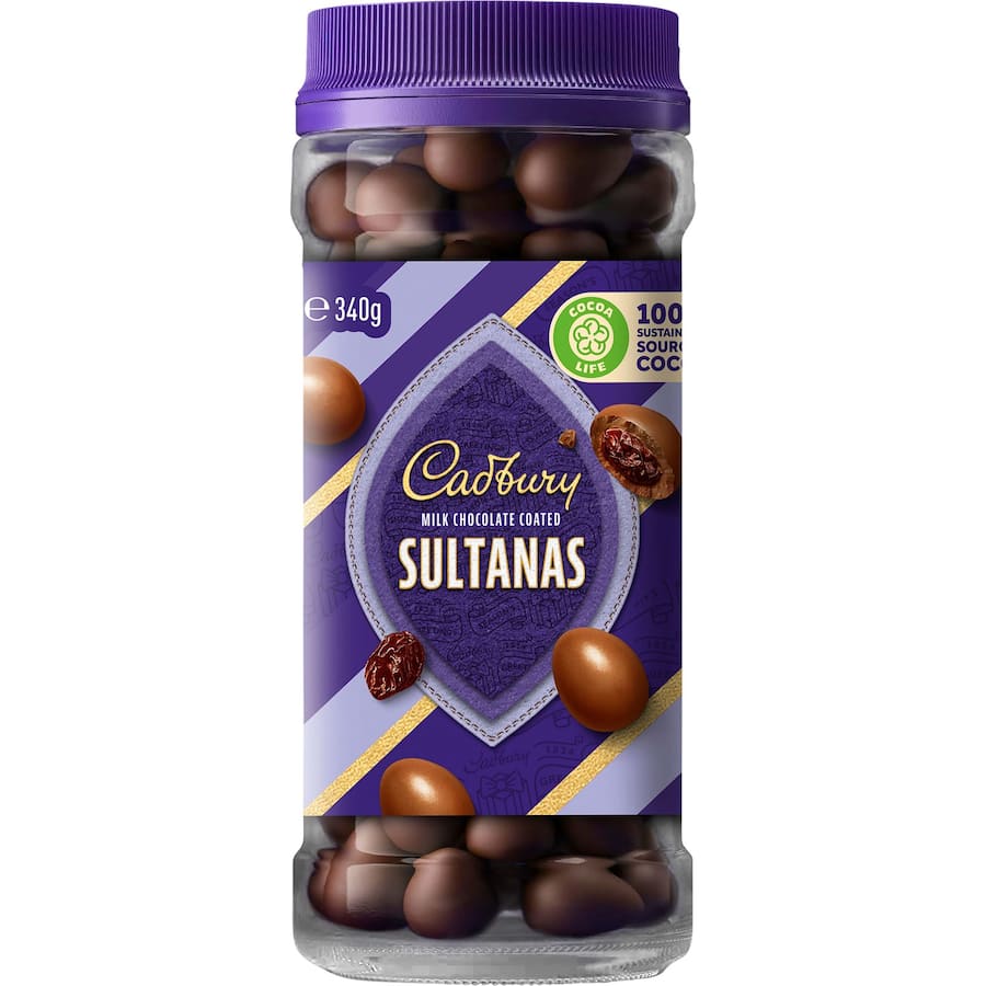 Cadbury Milk Chocolate Coated Sultanas