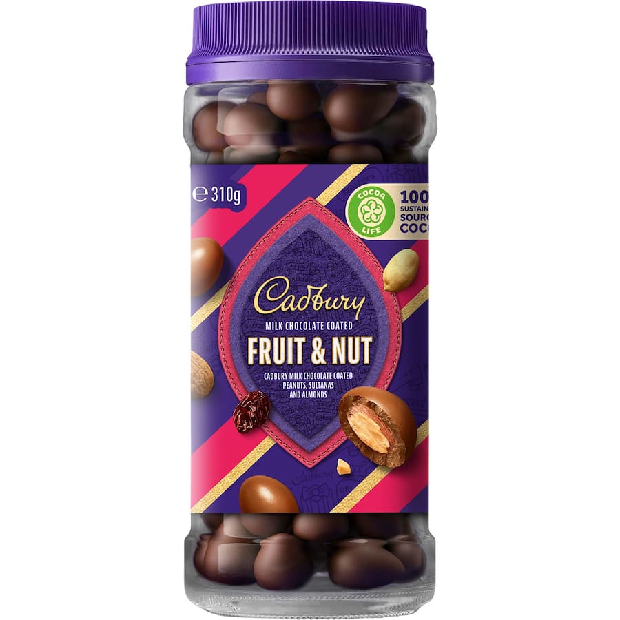 Cadbury Milk Chocolate Coated Fruit & Nuts