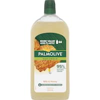 palmolive naturals liquid hand wash refill milk & honey (500mL)