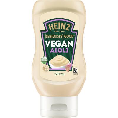 heinz seriously good aioli vegan