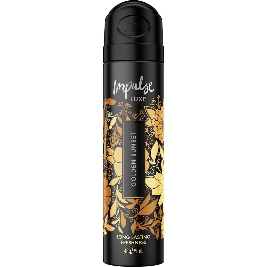 Impulse Luxe Body Spray Golden Sunset