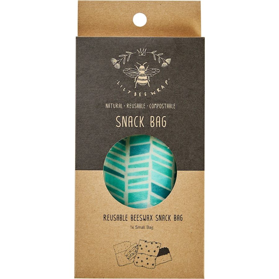 Lilybee Snack Bag Reusable Beeswax