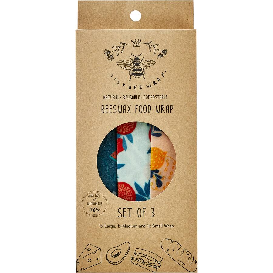 Lilybee Reusable Wraps Beeswax
