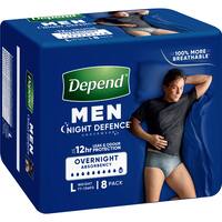 Depend Real Fit Underwear Night Defence Large