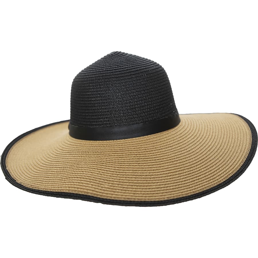 Buy Out There Wide Brim Hat Two Tone online at Woolworths NZ
