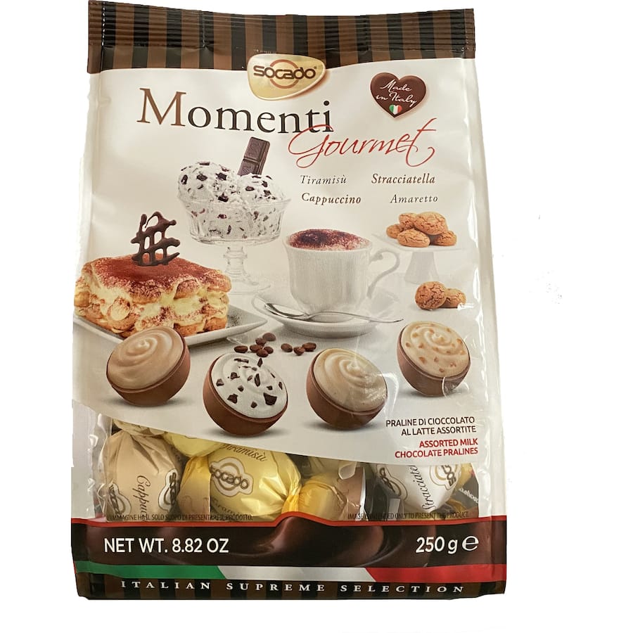Momenti Chocolate Sharepack Assorted Gourmet Pralines