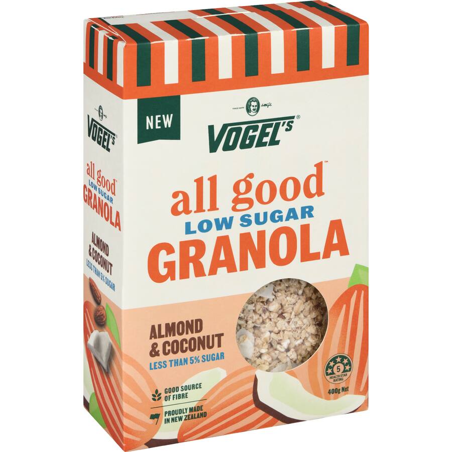 Vogels All Good Granola Almond Coconut