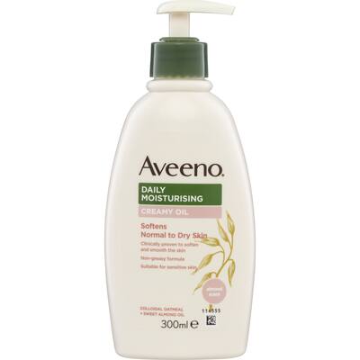aveeno daily moisturising creamy oil 