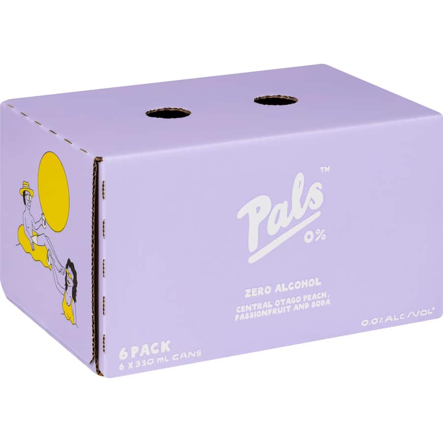 Pals Peach Passionfruit & Soda Non Alcoholic
