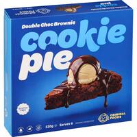 Original Foods Baking Co Gluten Free Brownie Cookie Pie