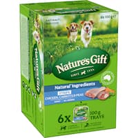 Nature's Gift Wet Dog Food Strips Chicken Carrots & Peas