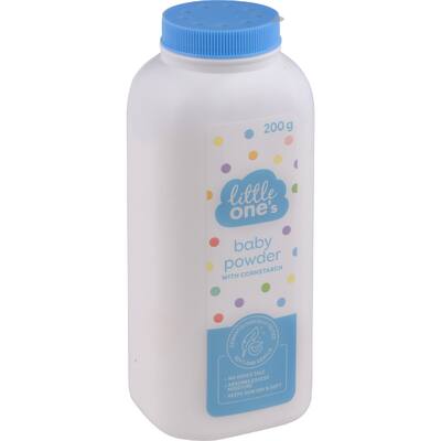 little ones baby powder cornstarch