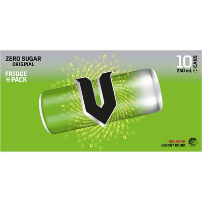 Zero sugar energy drink