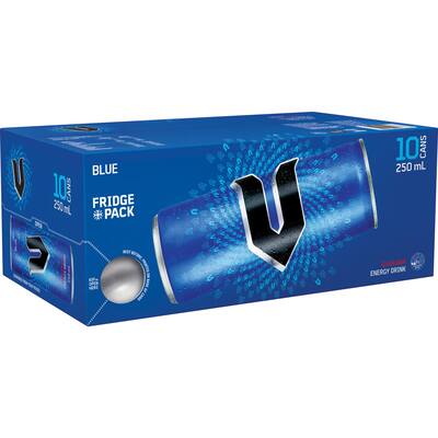 v blue energy drink 