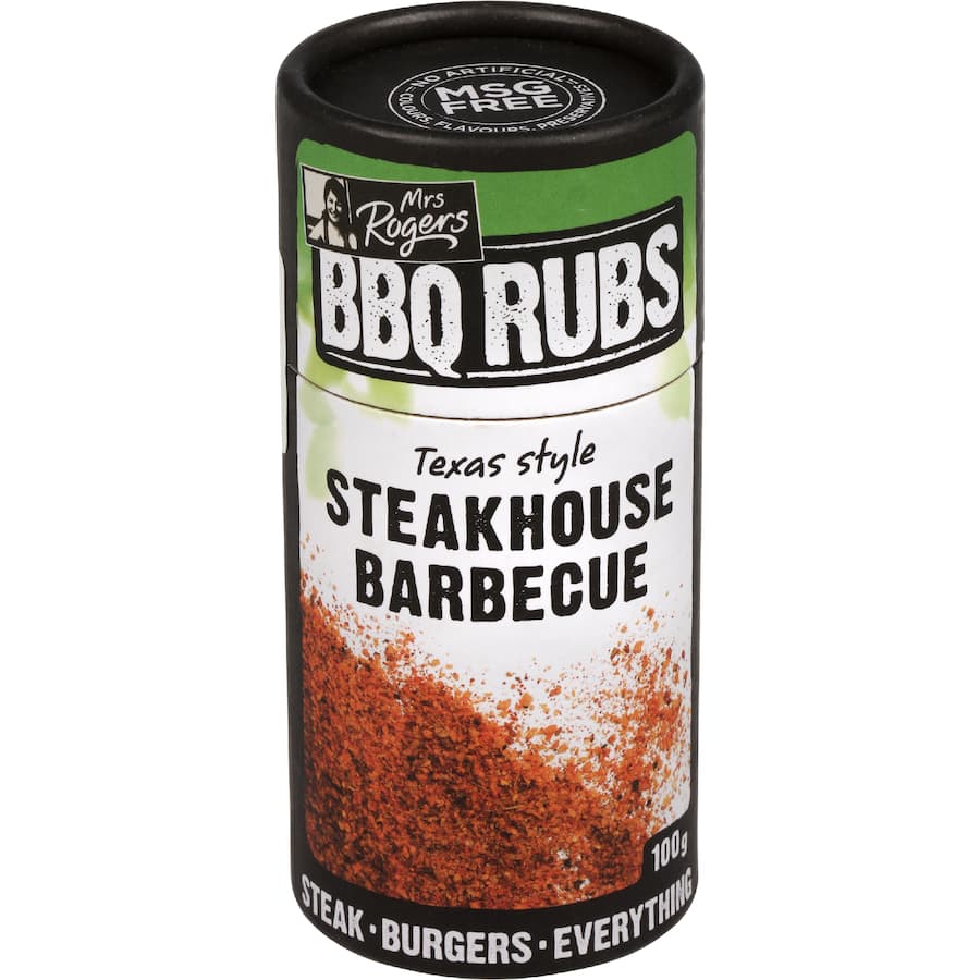Recipe Pork Rub Woolworths Buy Mrs Rogers Bbq Rub Texas Style