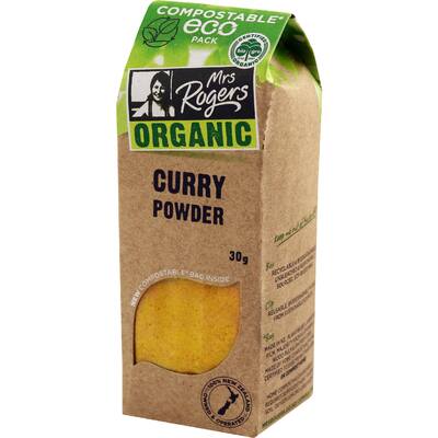 mrs rogers eco organic curry powder 
