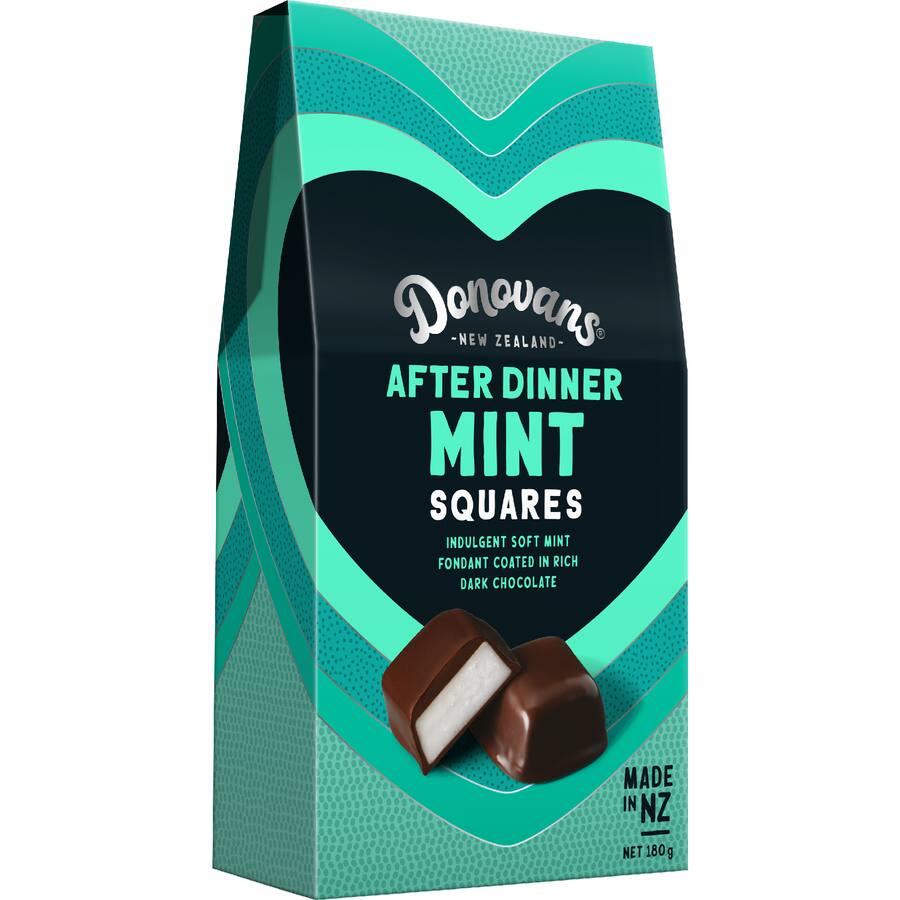Donovans Chocolate Box After Dinner Mint Squares