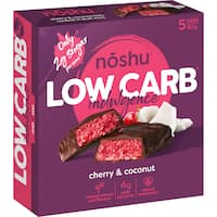 Noshu Low Carb Indulgence Bars Cherry & Coconut