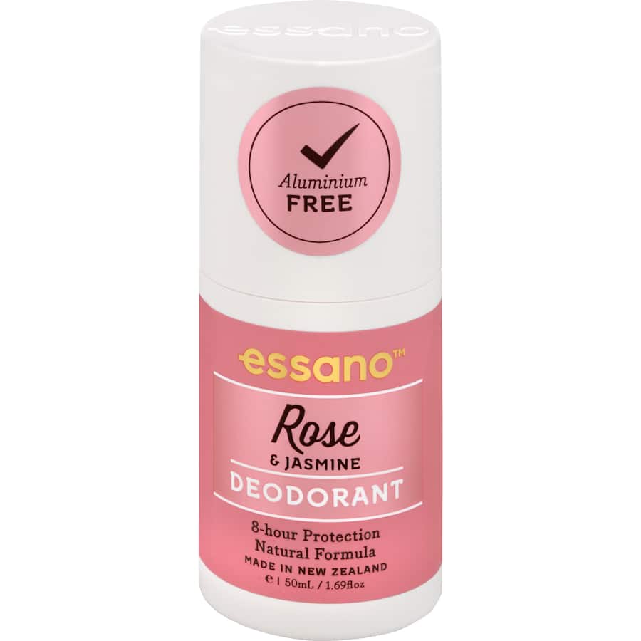 Essano Roll On Natural Deodorant Rose & Jasmine