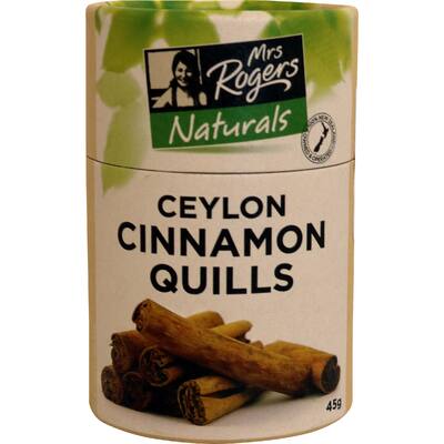 mrs rogers cinnamon quills ceylon