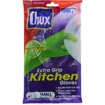 chux gloves extra grip small