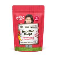 whole kids organic smoothie drops berry, banana & coconut milk