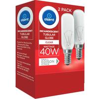 Olsent Pilot Light Bulb Tubular Screw 40w Clear
