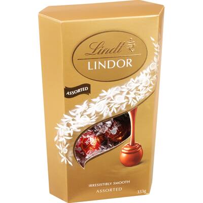 lindt lindor chocolate box assorted collection